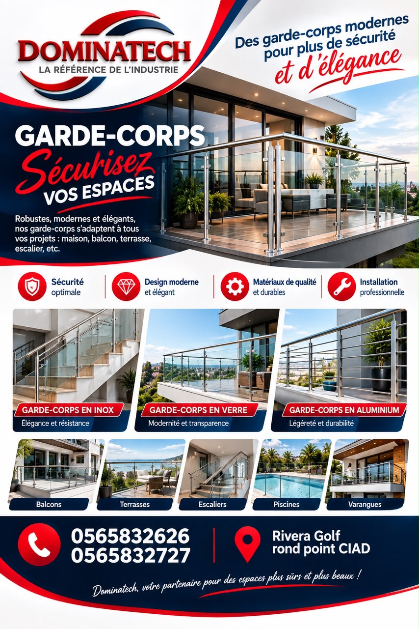 Garde-corps balcon & escalier — visuel 1