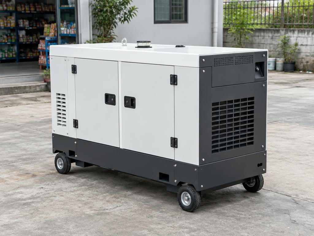 Générateur diesel compact insonorisé