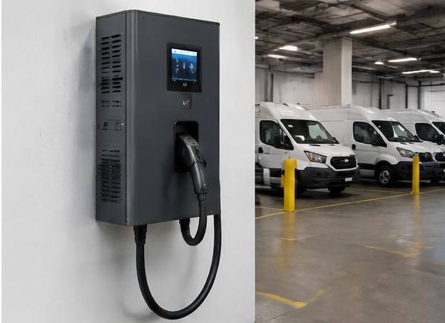Borne semi-rapide — Borne DC murale 24 à 30 kW — photo 4