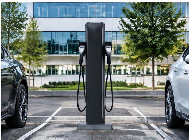 Borne semi-rapide — Totem double 22 kW AC — photo 7