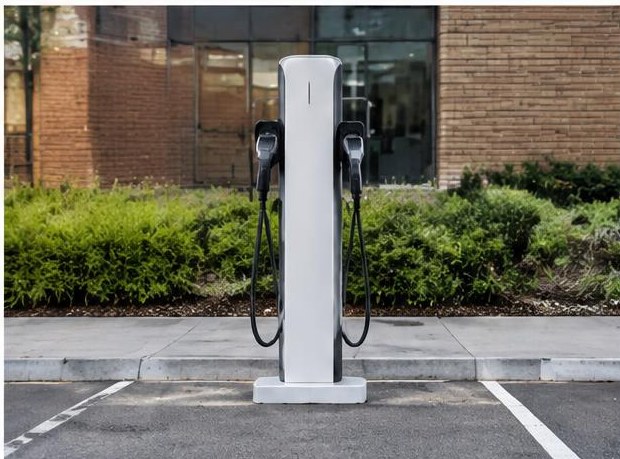 Borne semi-rapide — Totem double 22 kW AC — photo 10