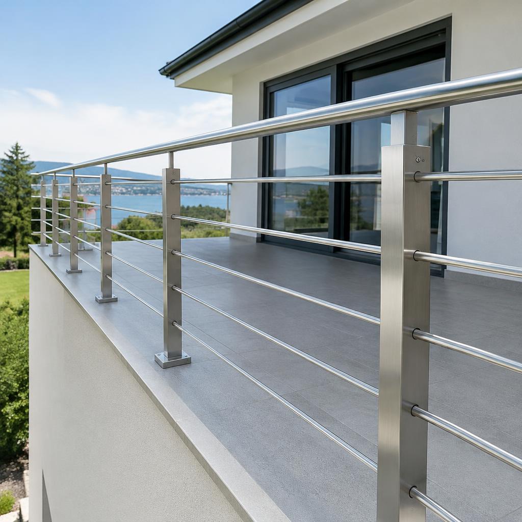 Inoxydable — 100 % inox en balustrade