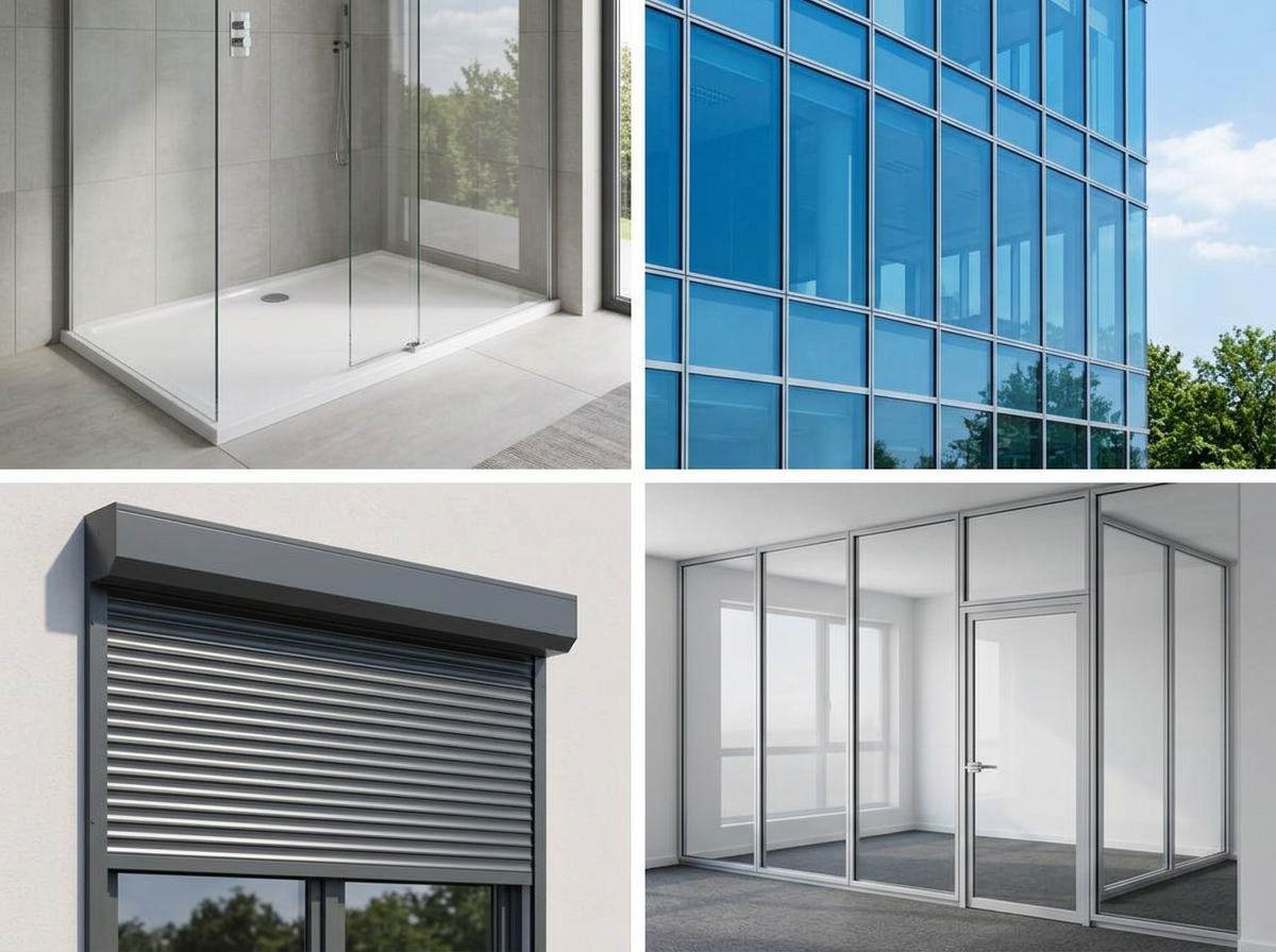 PVC • Aluminium • Inox