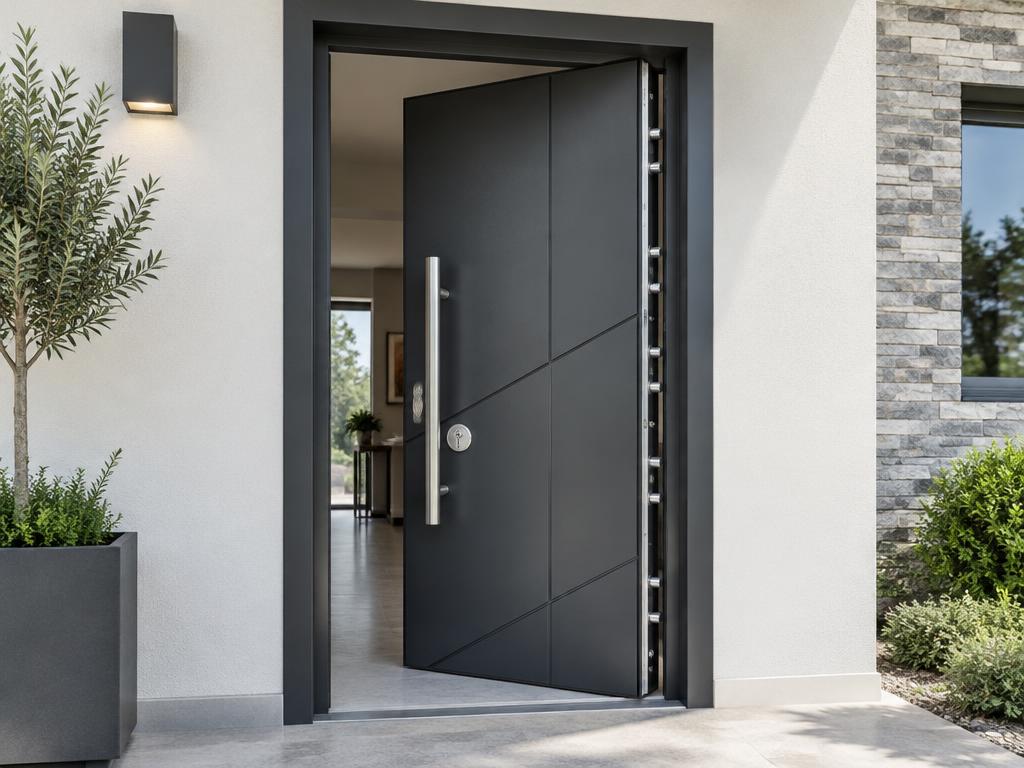 Porte blindée