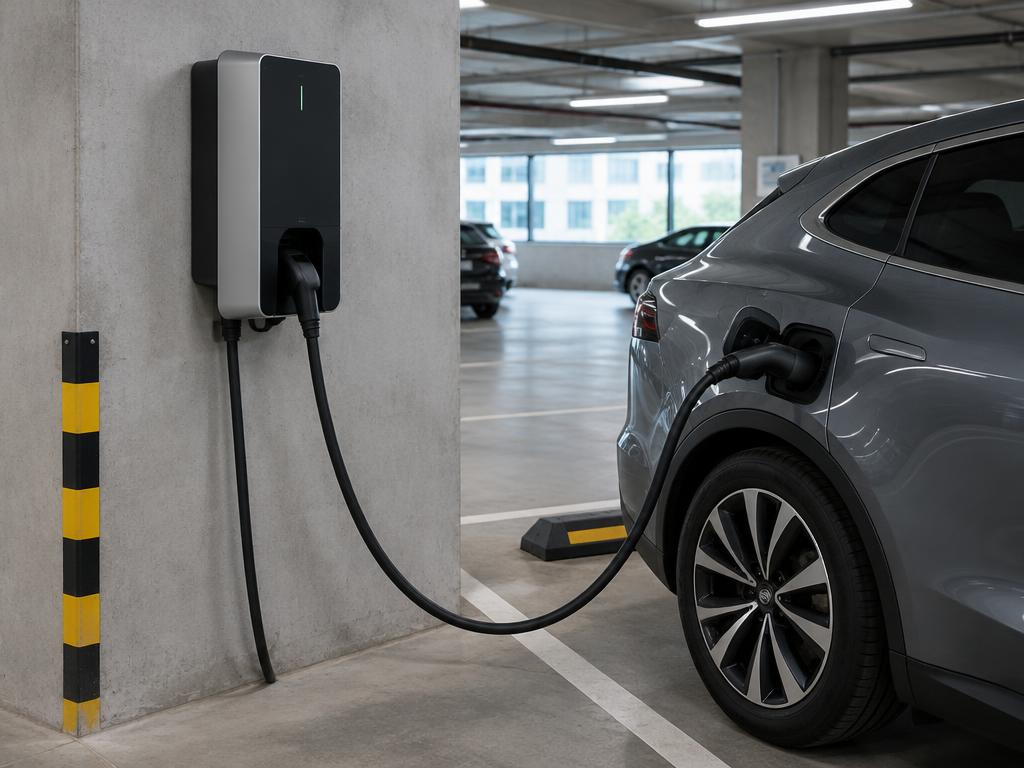 Borne semi-rapide — Borne DC murale 24 à 30 kW
