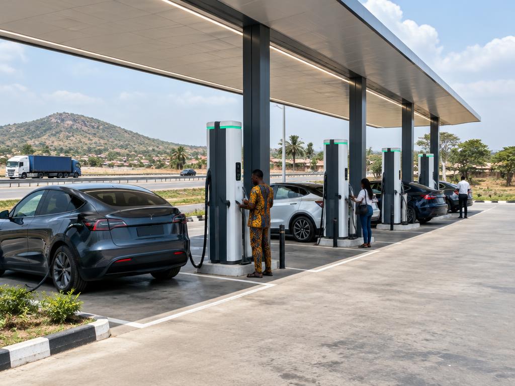 Borne ultra-rapide — Hub DC 150 à 350 kW