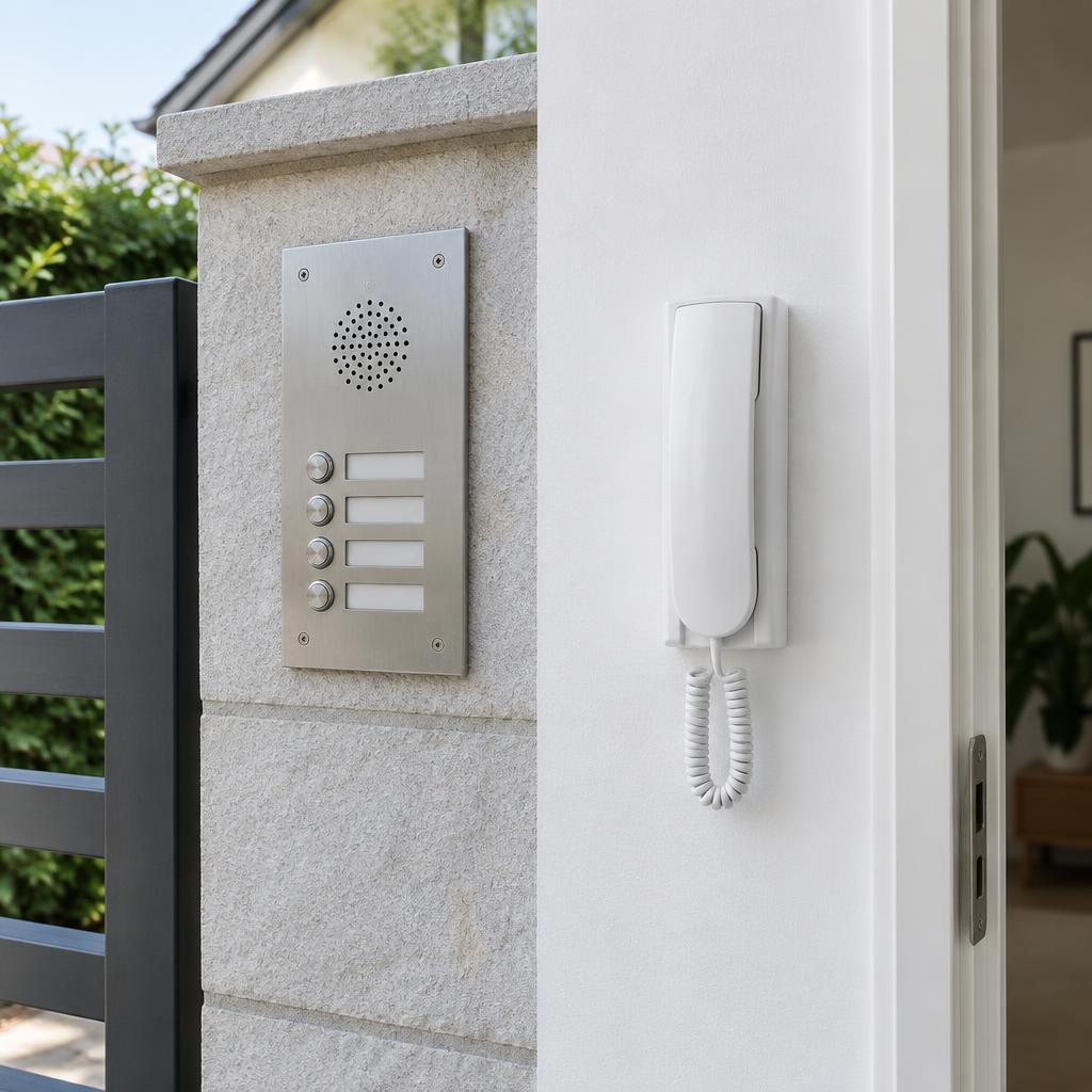 Interphone audio filaire
